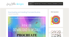 Desktop Screenshot of jennygollandesigns.com